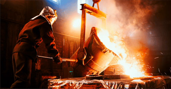 molten steel