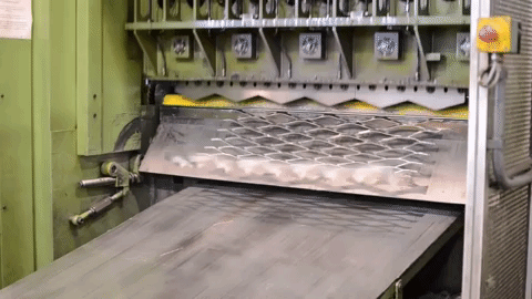How expanded metal is made