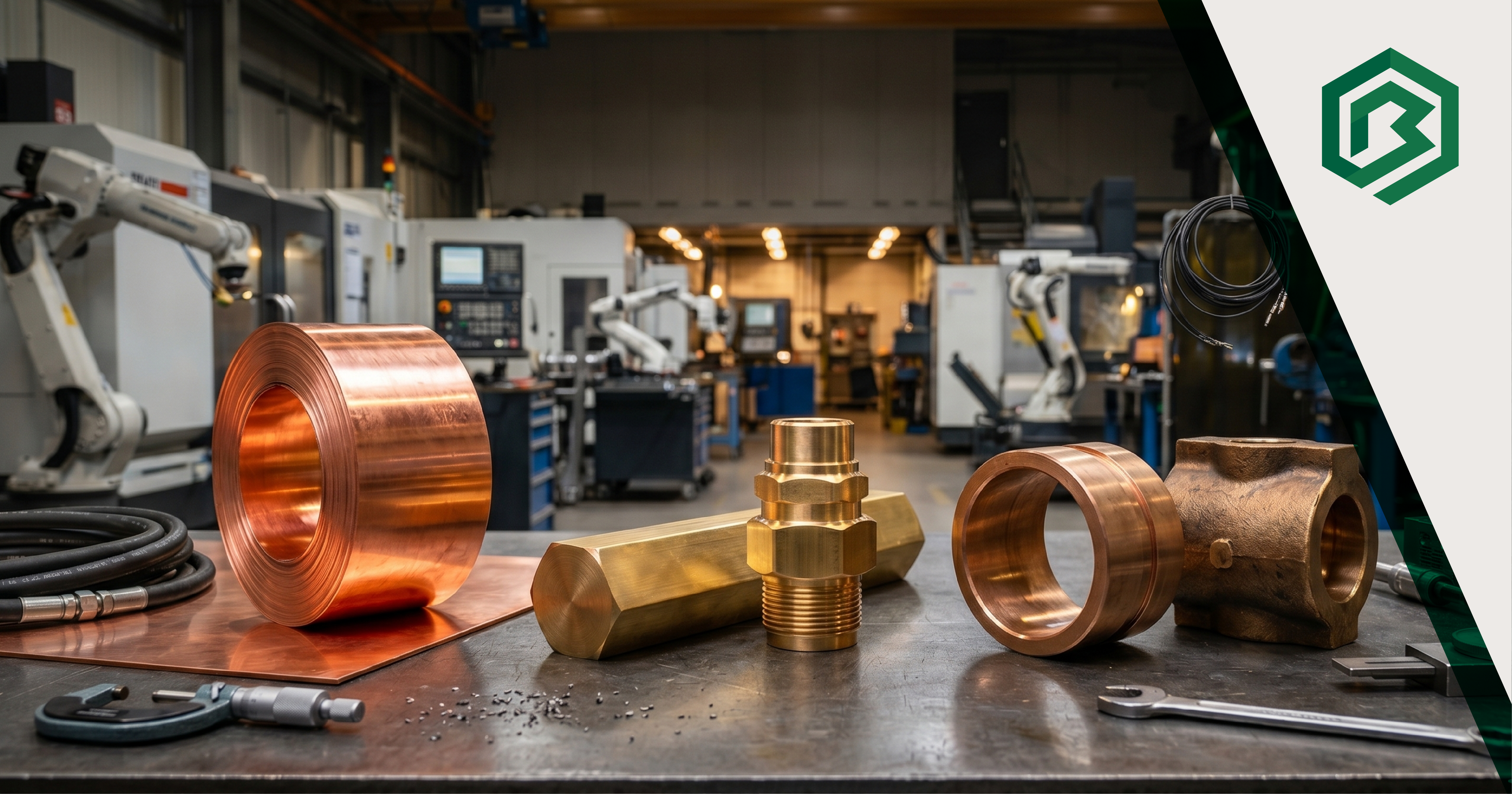 Red Metals: Copper, Brass & Bronze Grades, Properties, and Applications