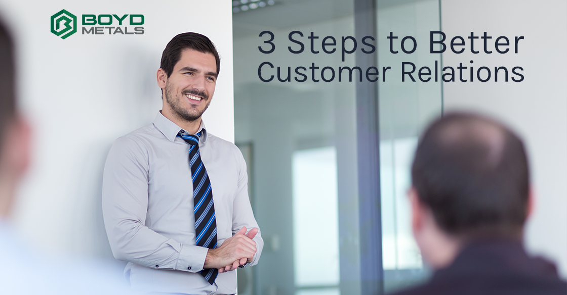 3 Steps to Better Customer Relations