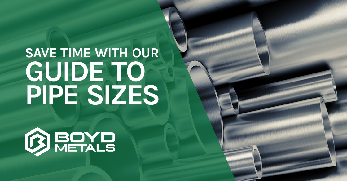 Save Time with our Guide to Pipe Sizes
