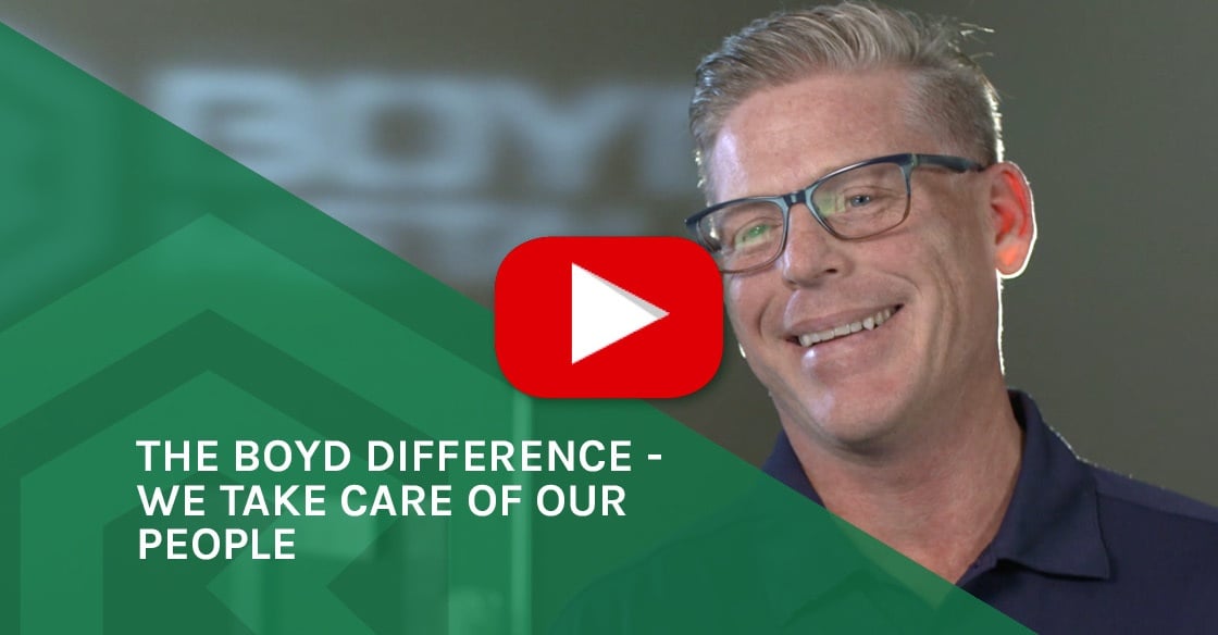 The Boyd Difference - We Take Care of our People