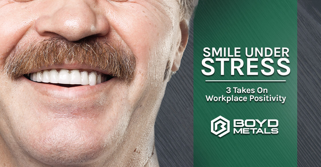 Smile Under Stress: 3 Takes on Workplace Positivity